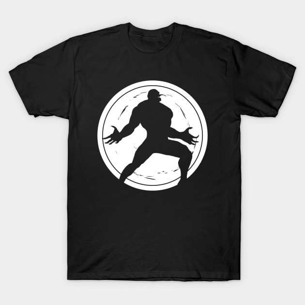 Game Venom Silhouette T-Shirt by iSymbiote